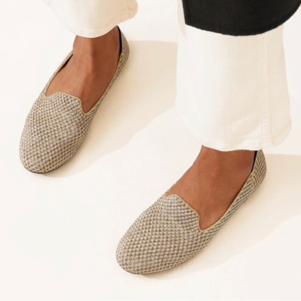 Rothy’s Metallic Sparkle Loafers- Rare limited edition print! Size 9.5